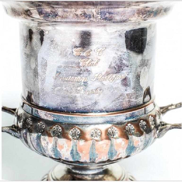 vintage silver champagne bucket