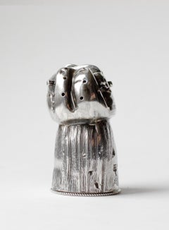 Silver Champagne Peppers Pot Henry Wilkinson & Co Sheffield, for G H Mumm, 1879