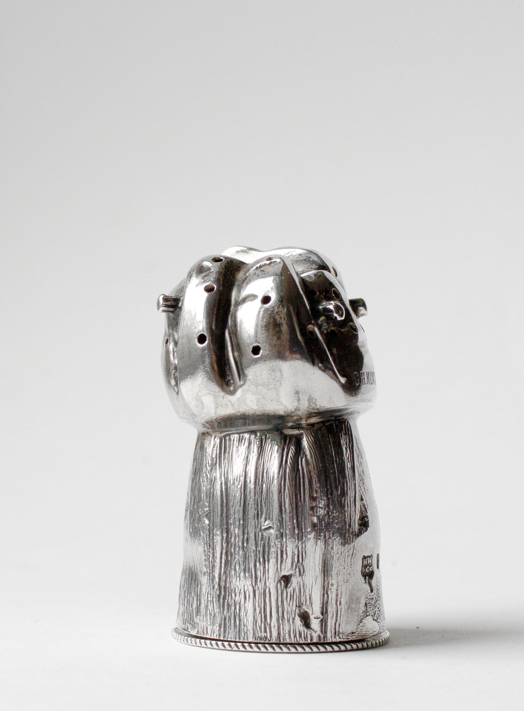 Fine XIX secolo Vaso per peperoni in argento Henry Wilkinson & Co. Sheffield, per G.H. MUMM, 1879 in vendita