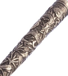 Silver - Chinese walking stick