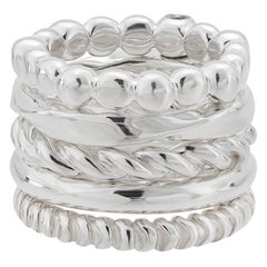 Silver Churumbela 2.0 Ring, size: 70