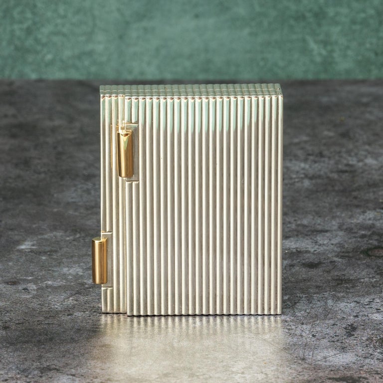 Silver Cigarette Case and Powder Compact by Cartier, Circa 1950 For Sale at  1stDibs