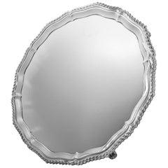 Silver Circular Shaped Salver