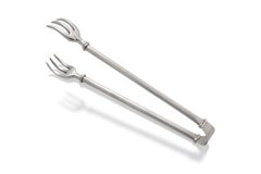 Silver Claw Ice Tongs