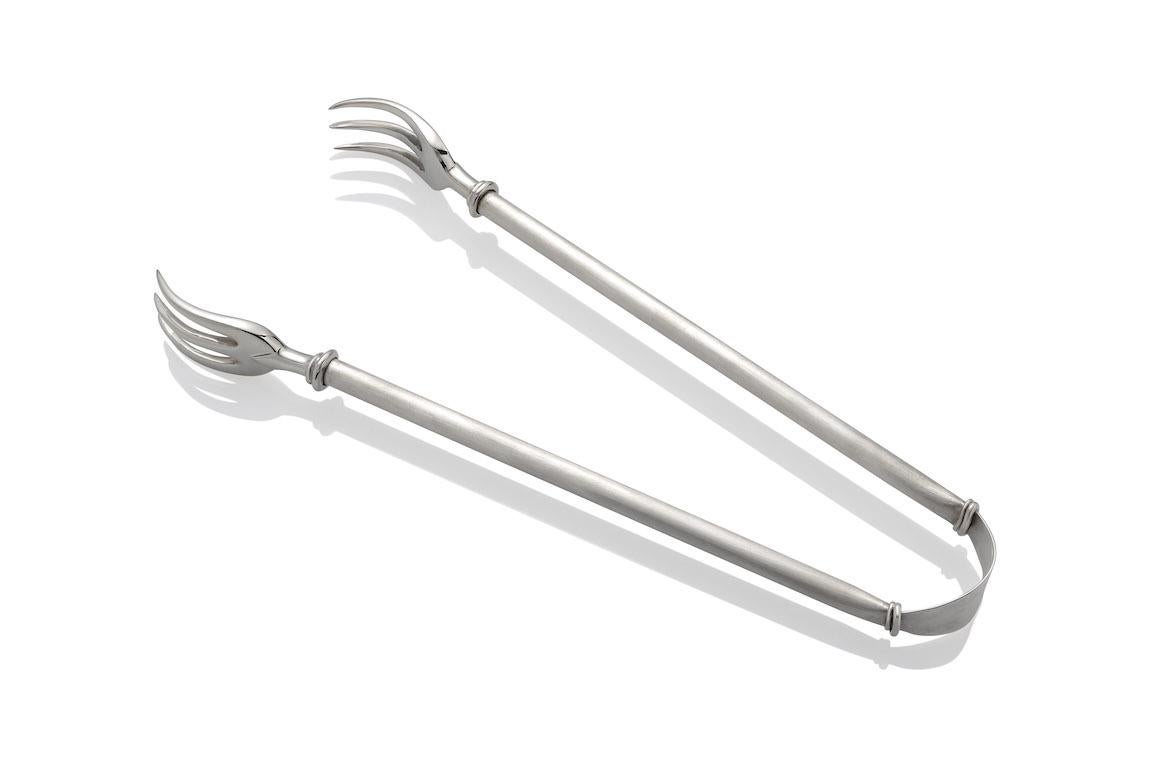 Silver Claw Ice Tongs For Sale 1