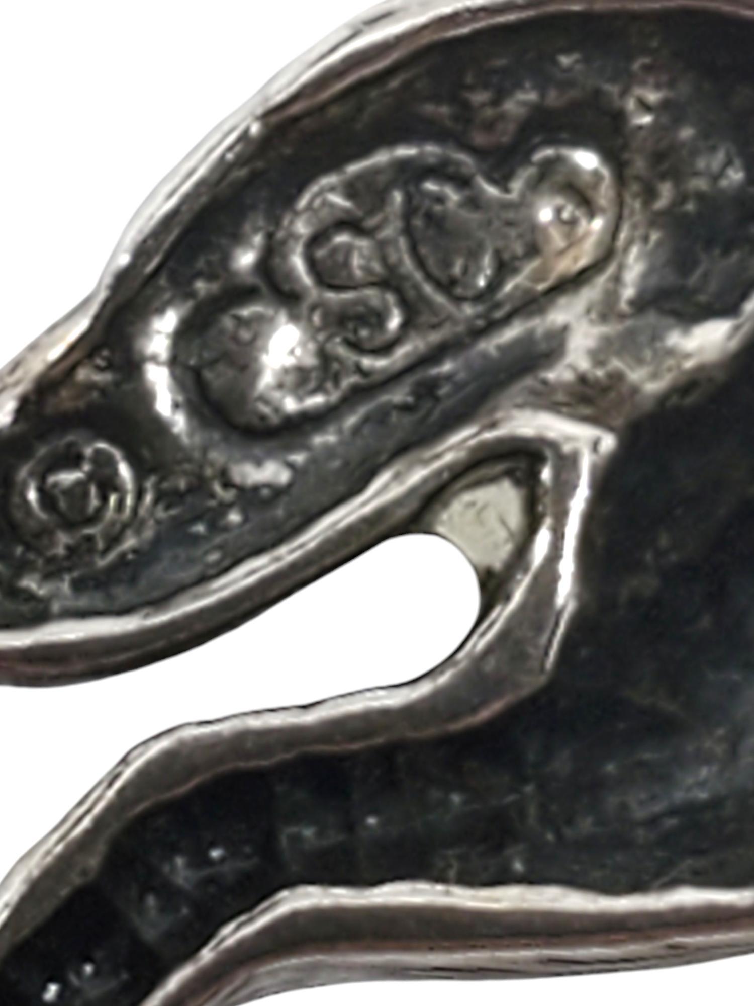 Silver Cloud Sterling Silver Wolf Pack Pin #17280 1