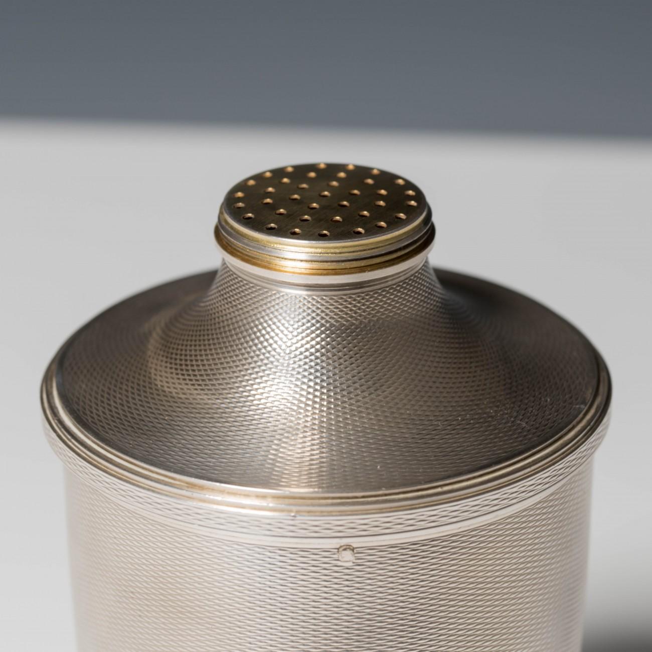 Silver Cocktail Set in Leather Case, circa 1920 14