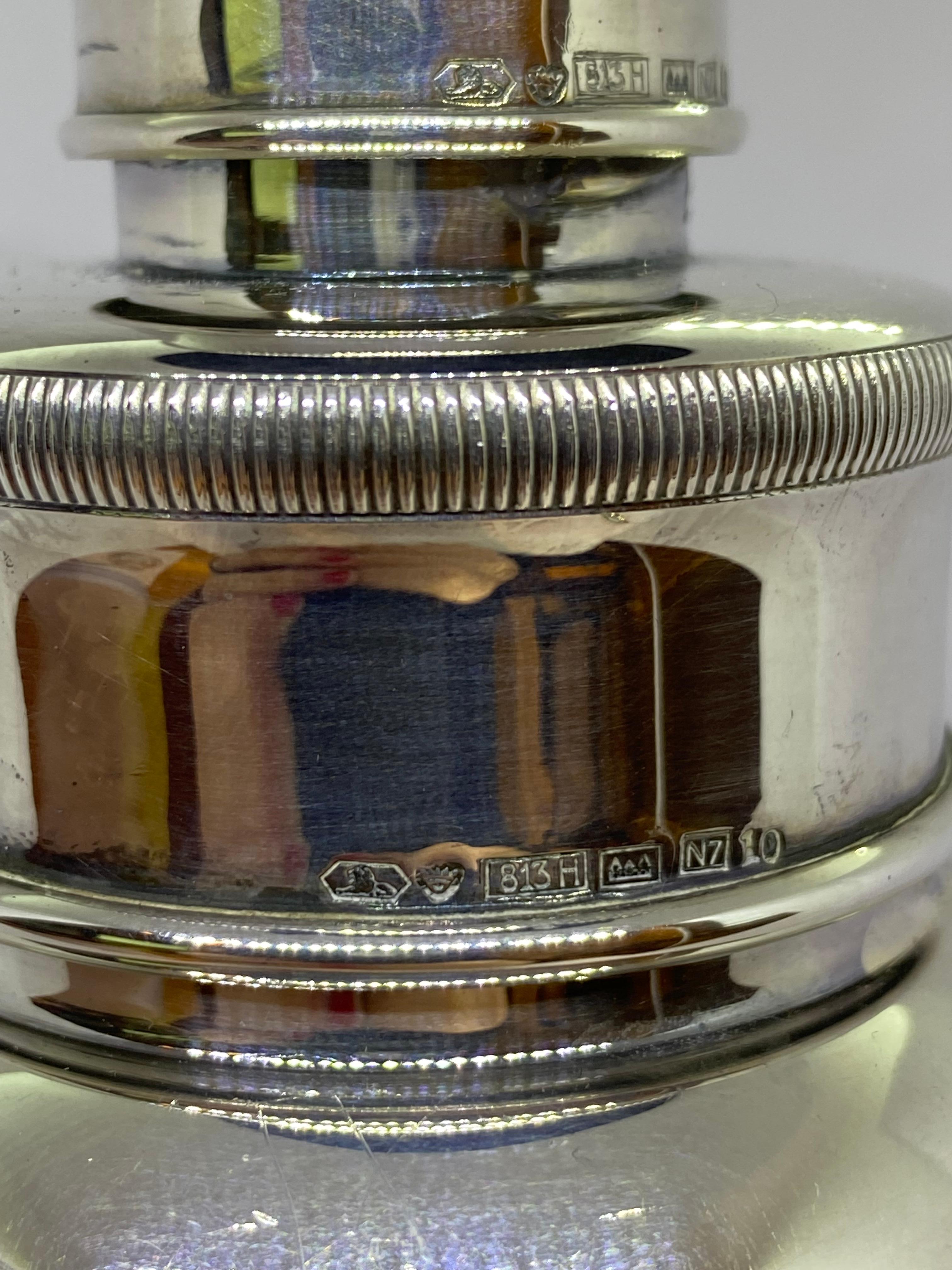 Shaker da cocktail in argento Finlandia 1966 in vendita 2