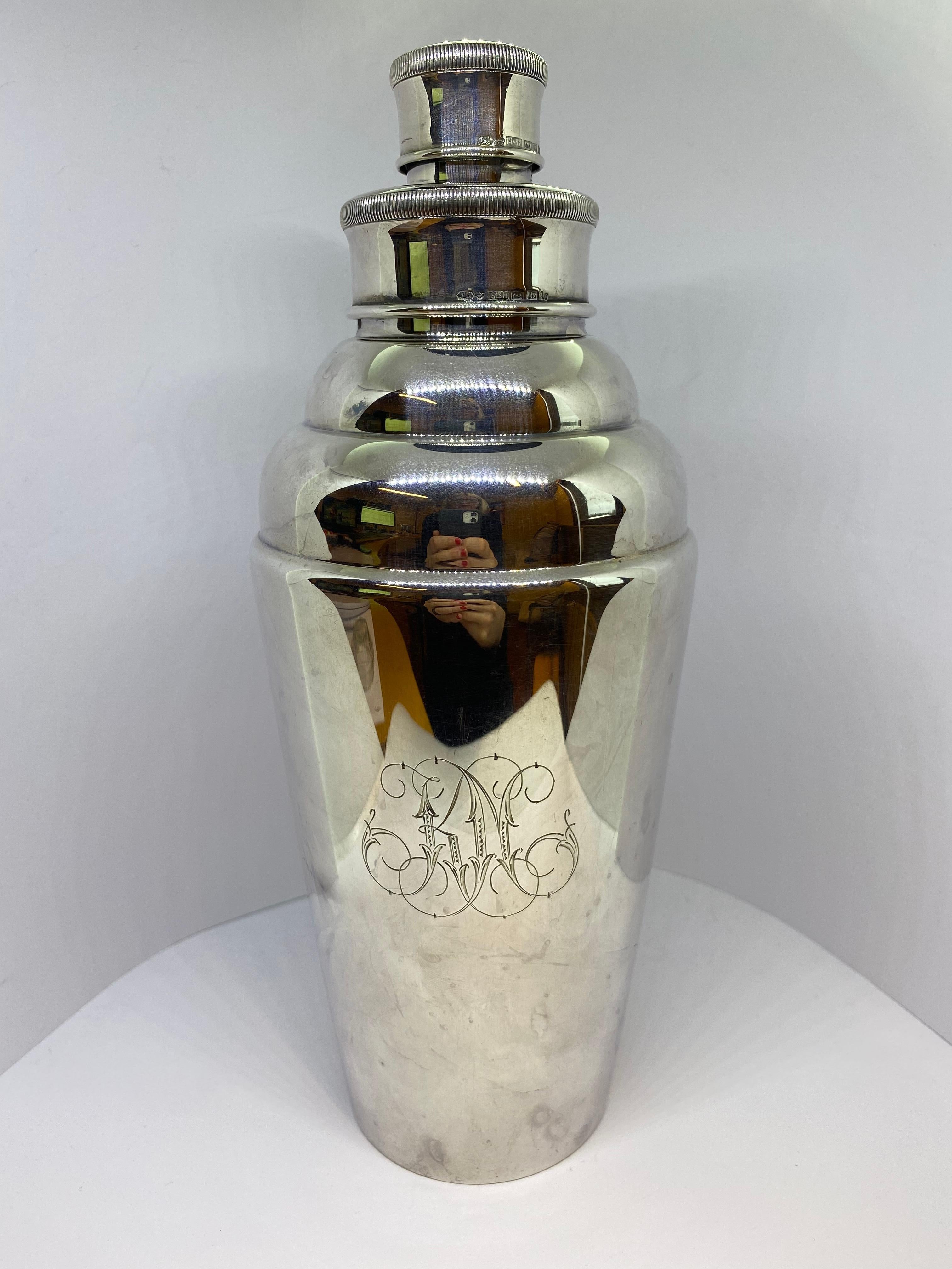 Shaker da cocktail in argento Finlandia 1966 in vendita 4