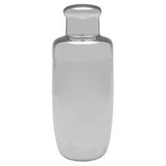 Stylish Art Deco Belgian 830 Standard Solid Silver Cocktail Shaker