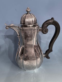 Service à café et à thé en argent, Belgique, XIXe siècle