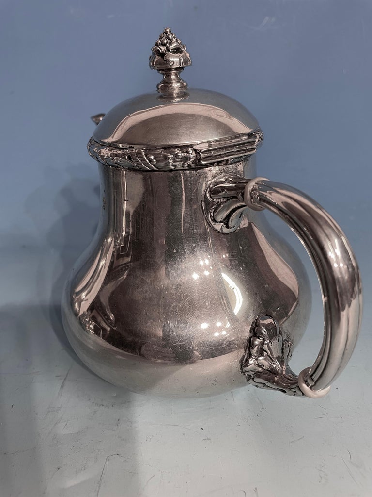 Silver Coffee and Tea Set, Germany 1890-1910 For Sale 5