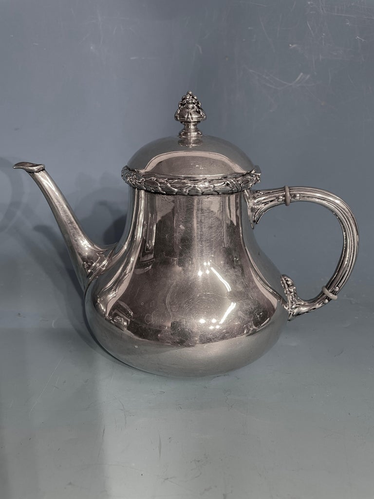 Early 20th Century Silver Coffee and Tea Set, Germany 1890-1910 For Sale