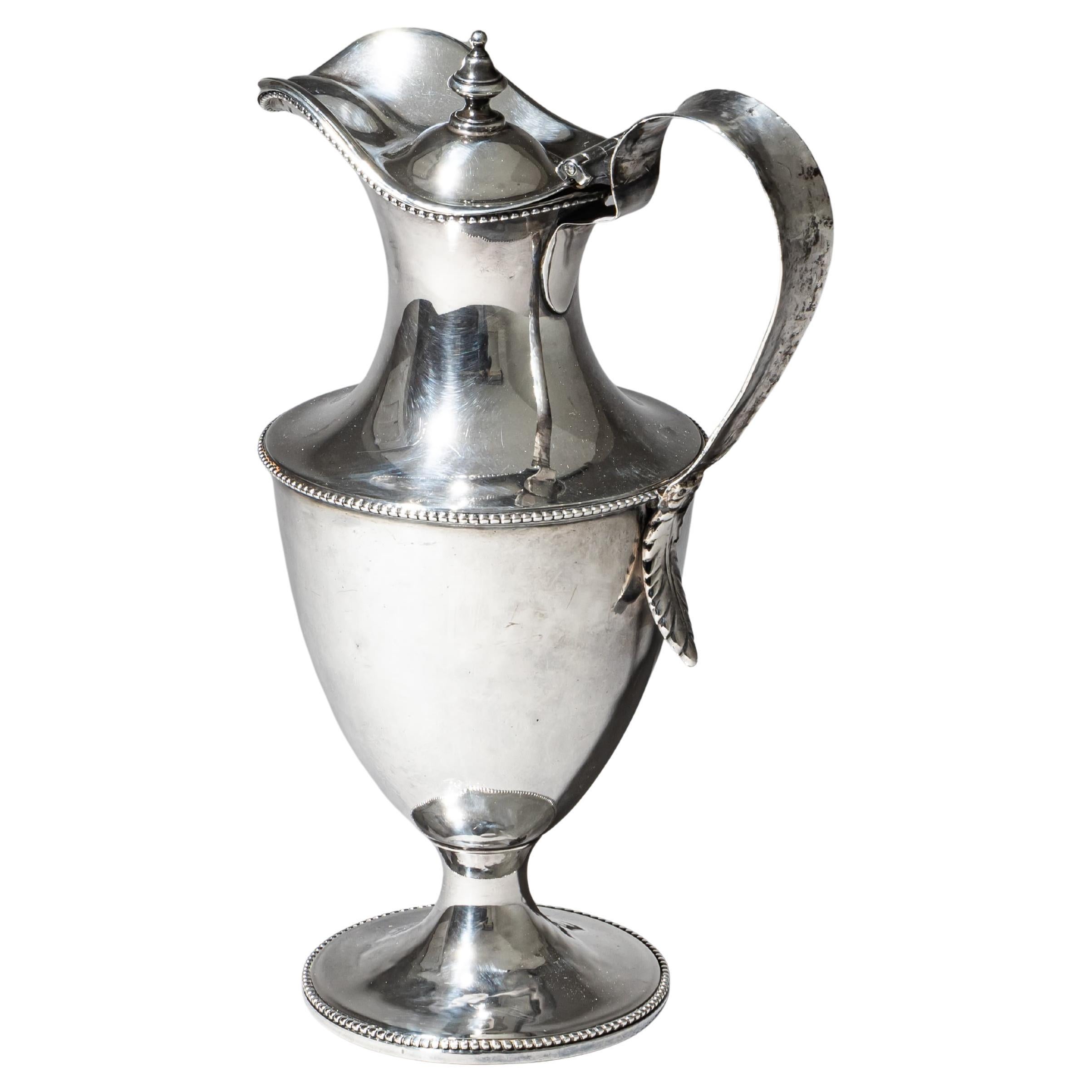 Silver Coffee Pot, London, 1902 For Sale