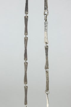 Silver Collier by Claës Giertta, Sweden, 1966