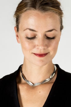 Collar de plata de Rune Tennesmed para Stigbert, Suecia, 1960