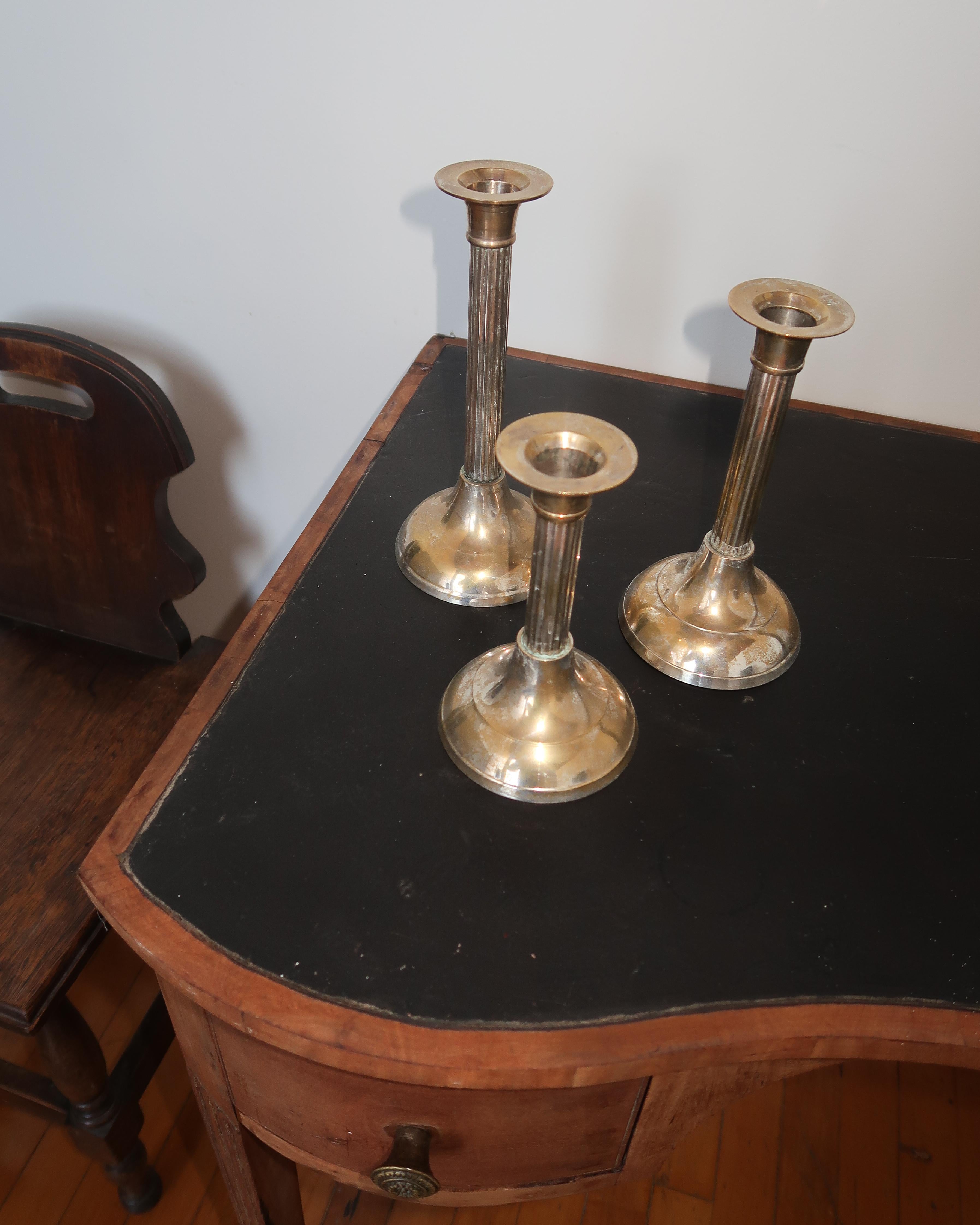 Candelabros de columna Silver en Bueno estado para la venta en Los Angeles, CA