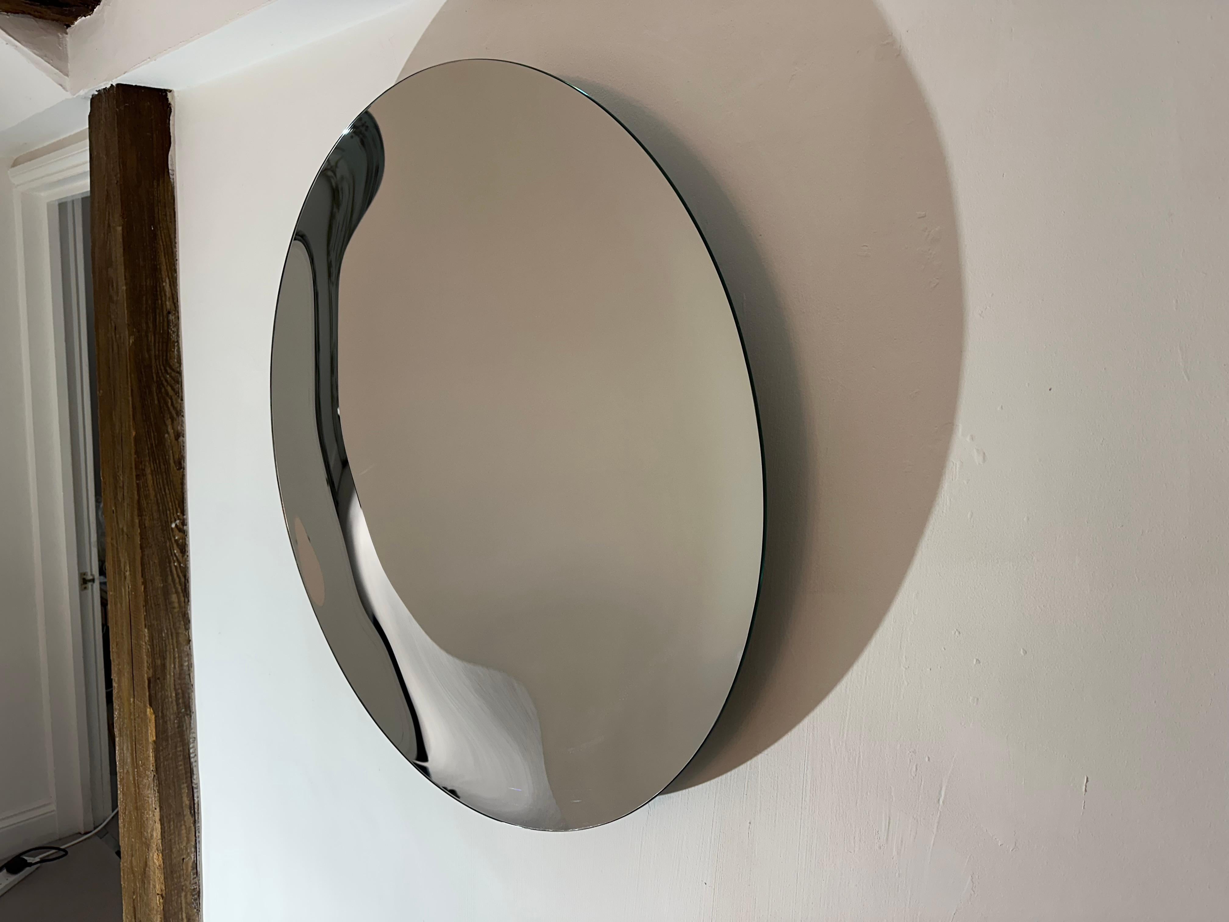 Silber Konkavspiegel 110 cm/ 43.3