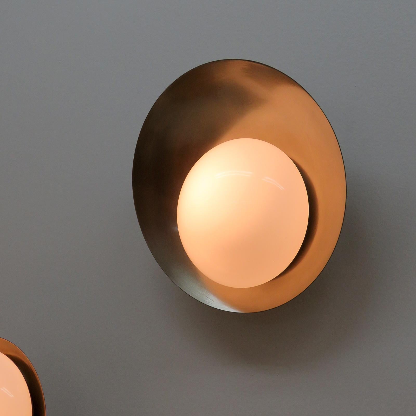 Silver Concha Wall Lights by Gallery L7 1