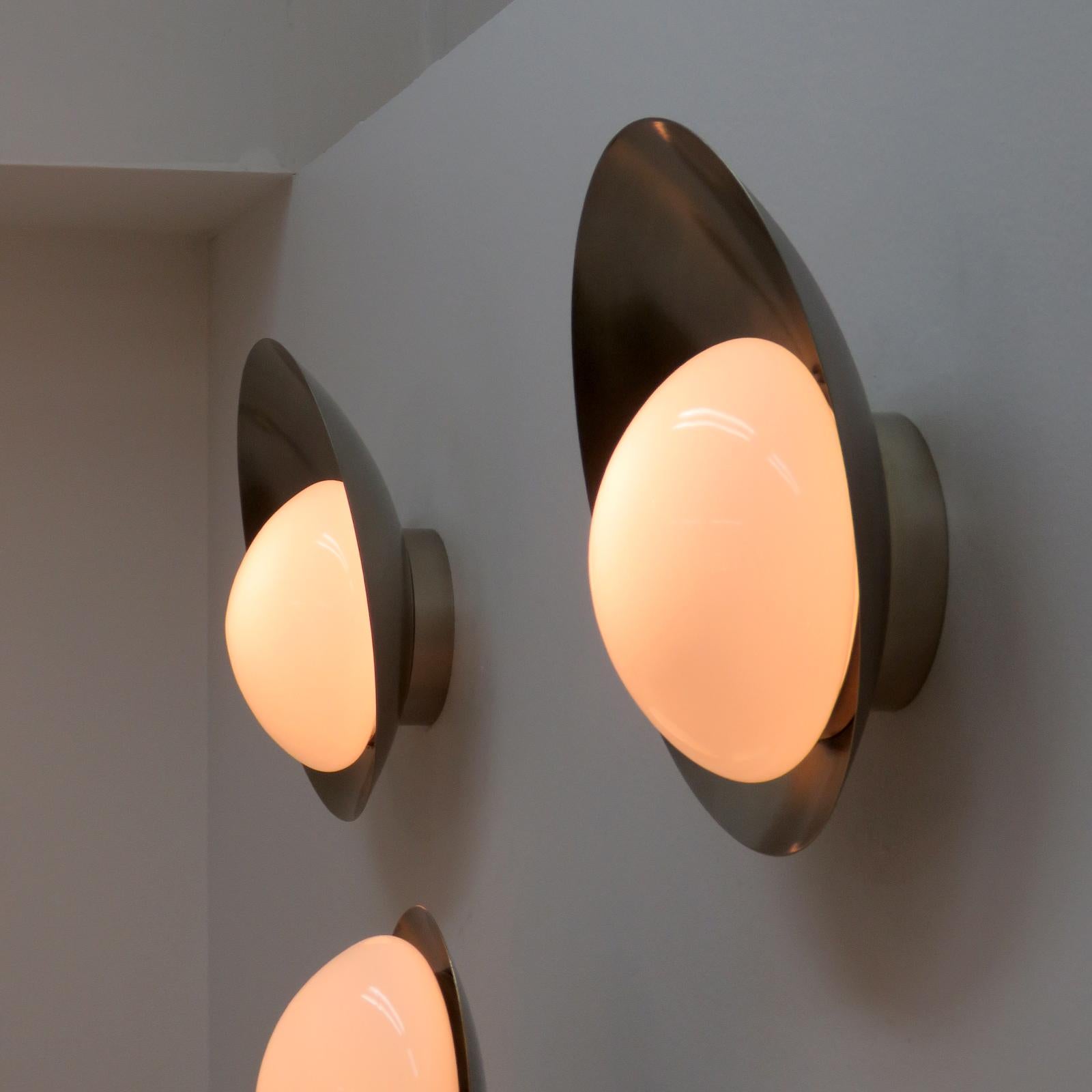 Silver Concha Wall Lights by Gallery L7 2