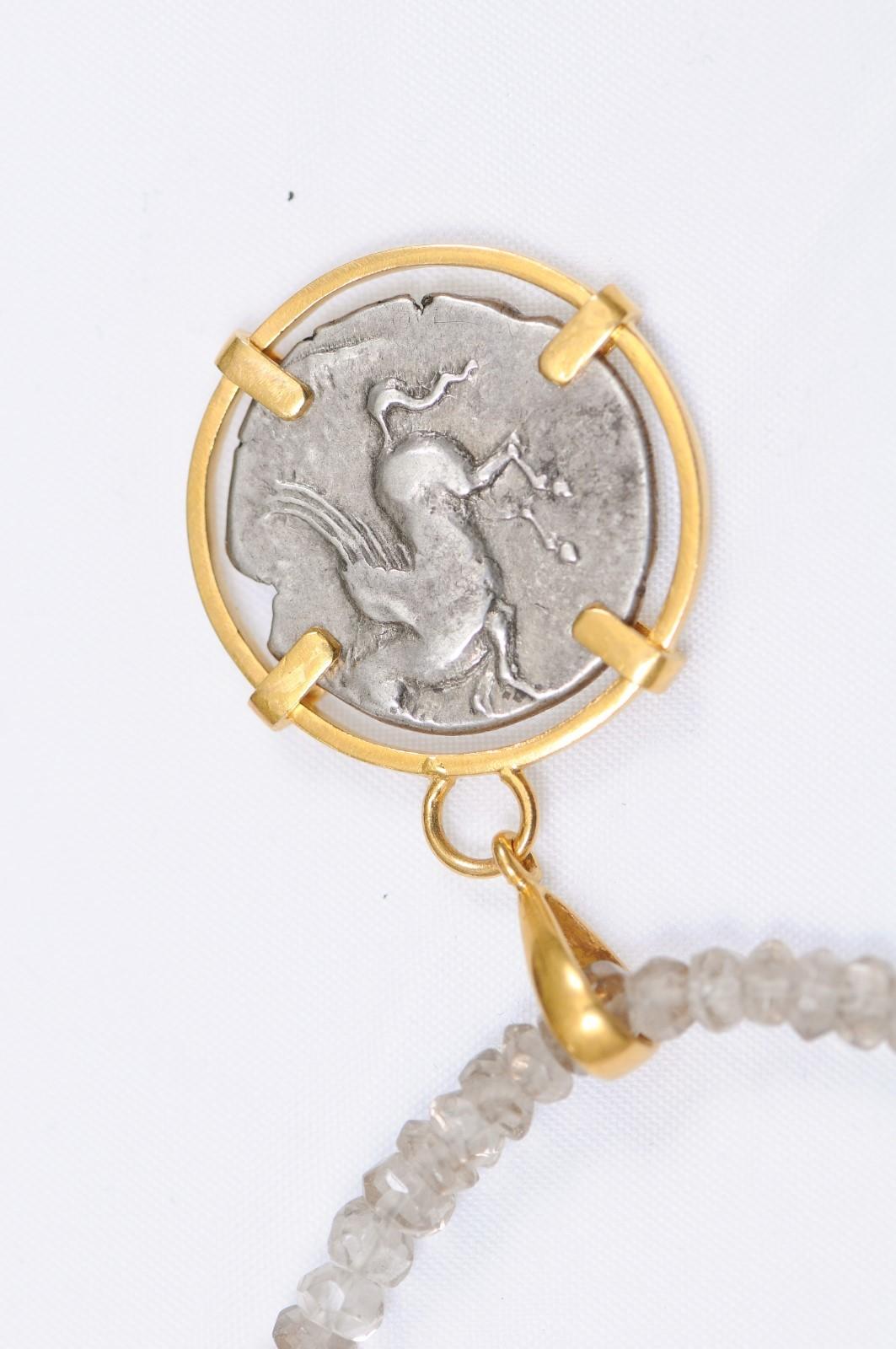 Statere corinzio d'argento raffigurante Pegaso in vendita 3