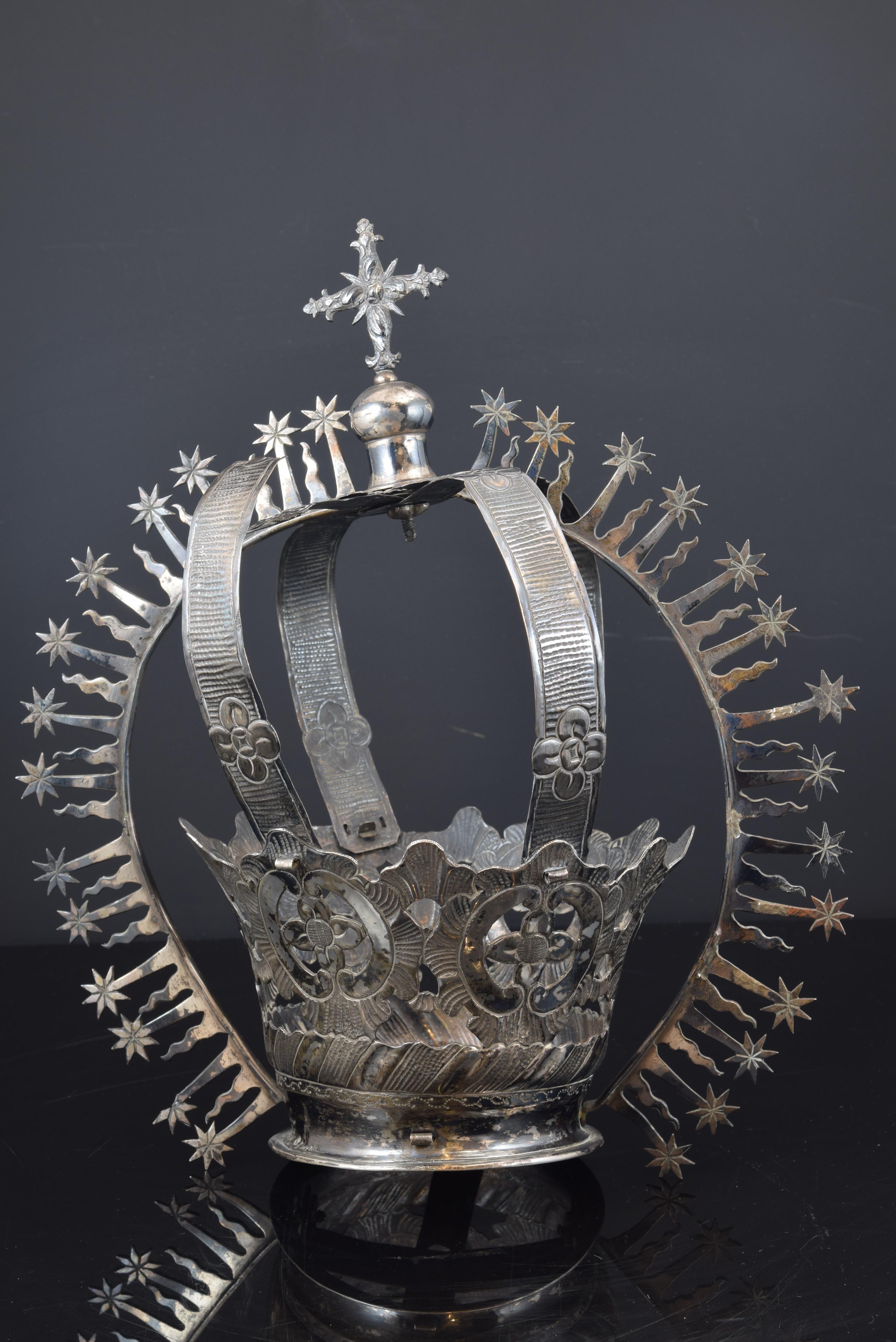 Spanish Silver Crown, 18th Century