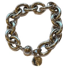 Bracciale cubano d'argento