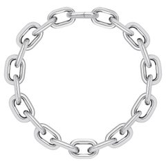 Silver Cuban Necklace