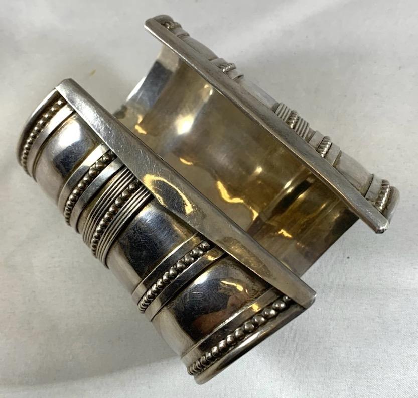 Silver Cuff, Rajasthan, India In Good Condition For Sale In Point Richmond, CA