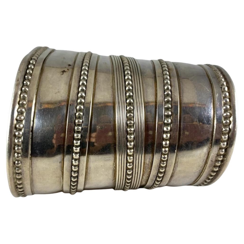 Silver Cuff, Rajasthan, India For Sale