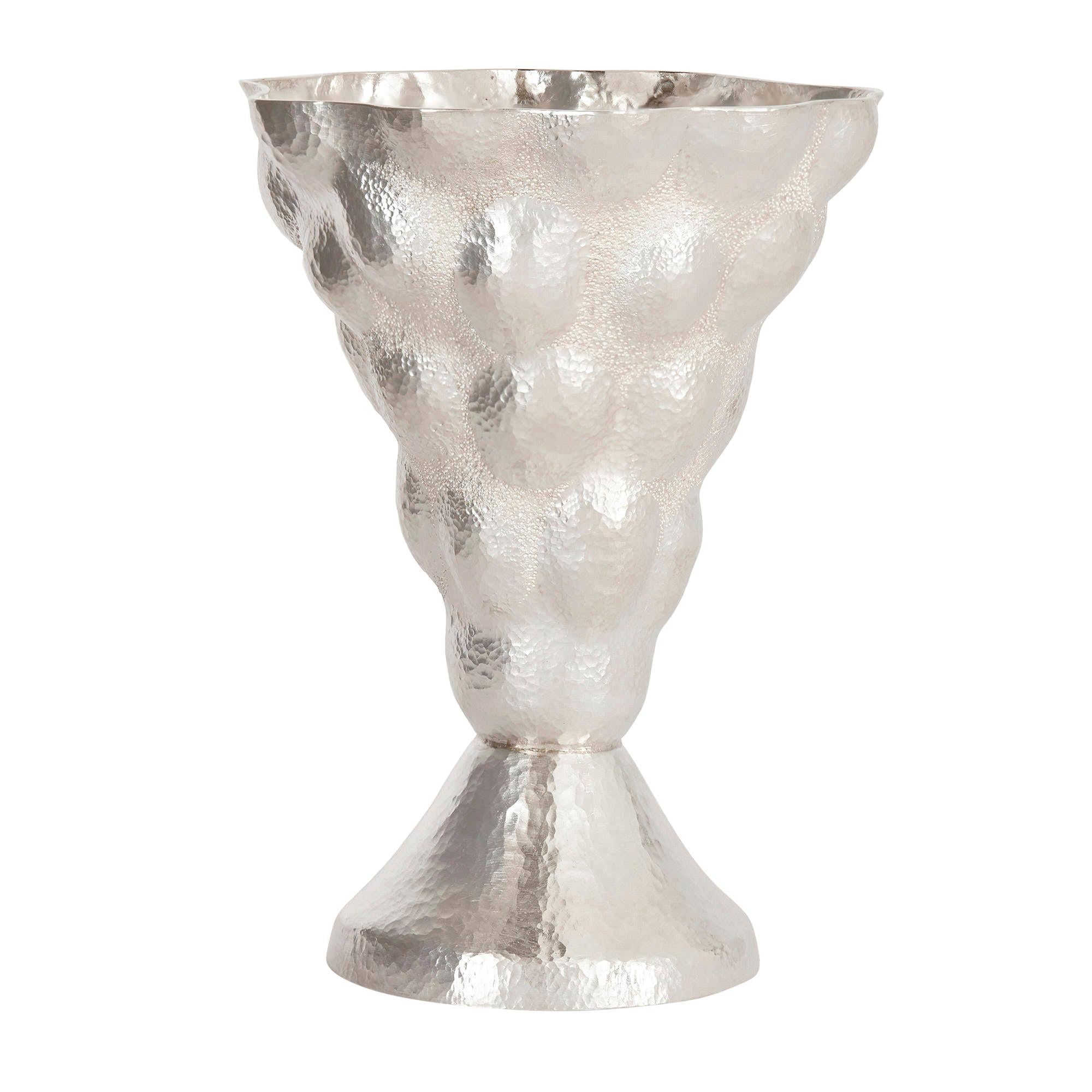 Silver cup by Yusuke Yamamoto For Sale