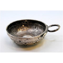 Silver cup for wine tasting