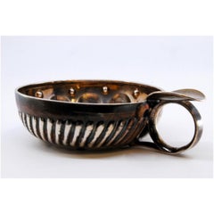 Silver cup for wine tasting