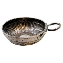 Silver cup for wine tasting