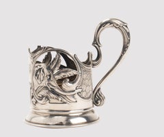 Silver Cup Holder, Depicting an Elephant’s Head, Moscou 1900