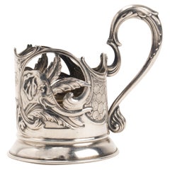 Silver Cup Holder, Depicting an Elephant’s Head, Moscou 1900