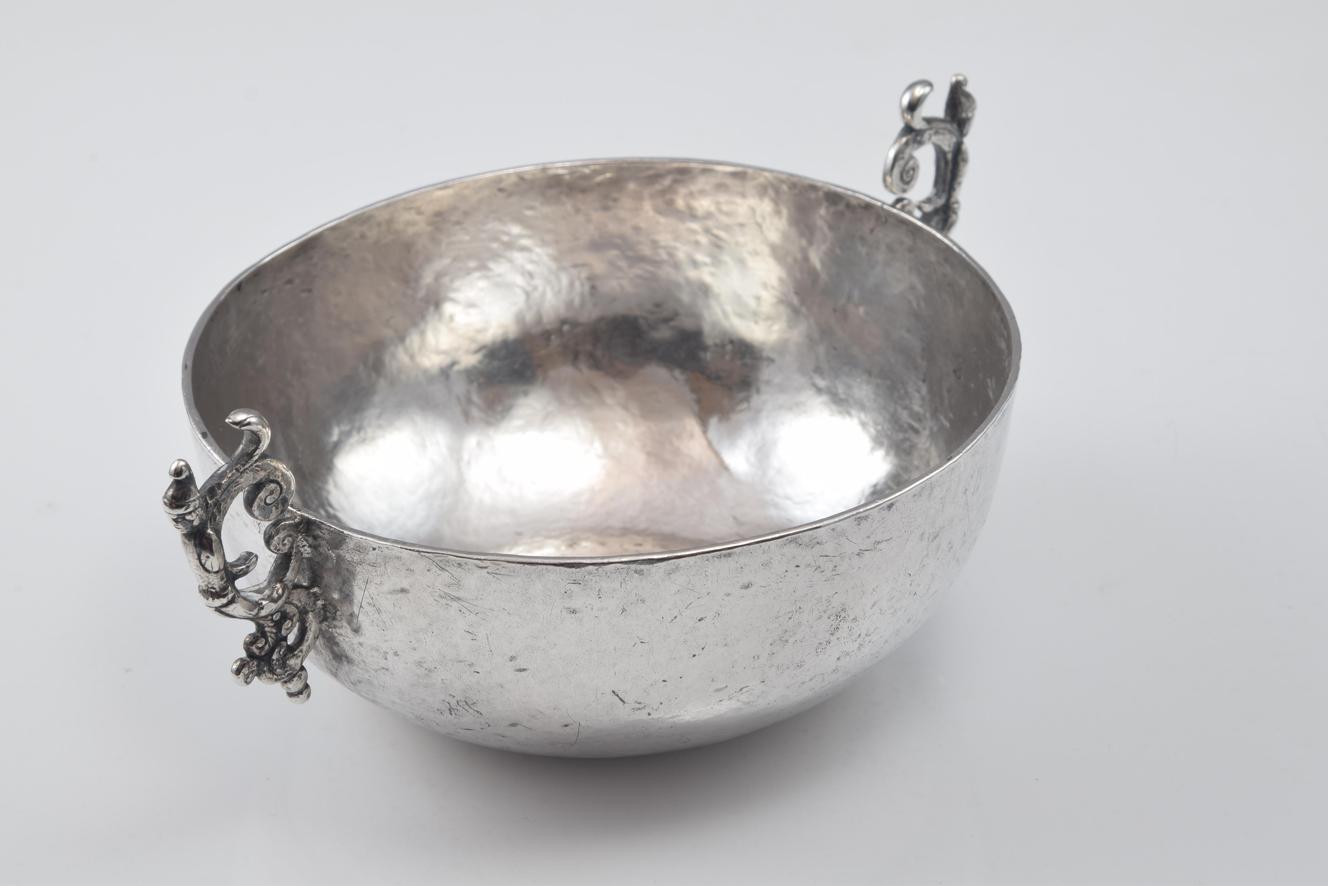 Péruvien Coupe en argent:: Pérou:: 18ème siècle