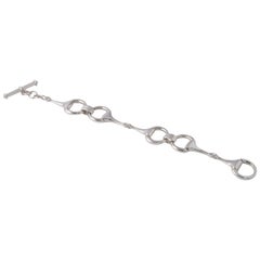 Silver Curb Chain Bracelet 26.1 Grams