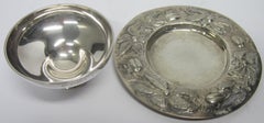 Silver Curling Trophies