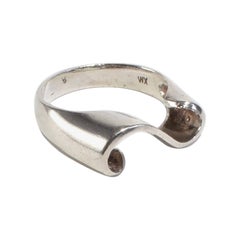 Silver Curved Ring Silver Curved Ring