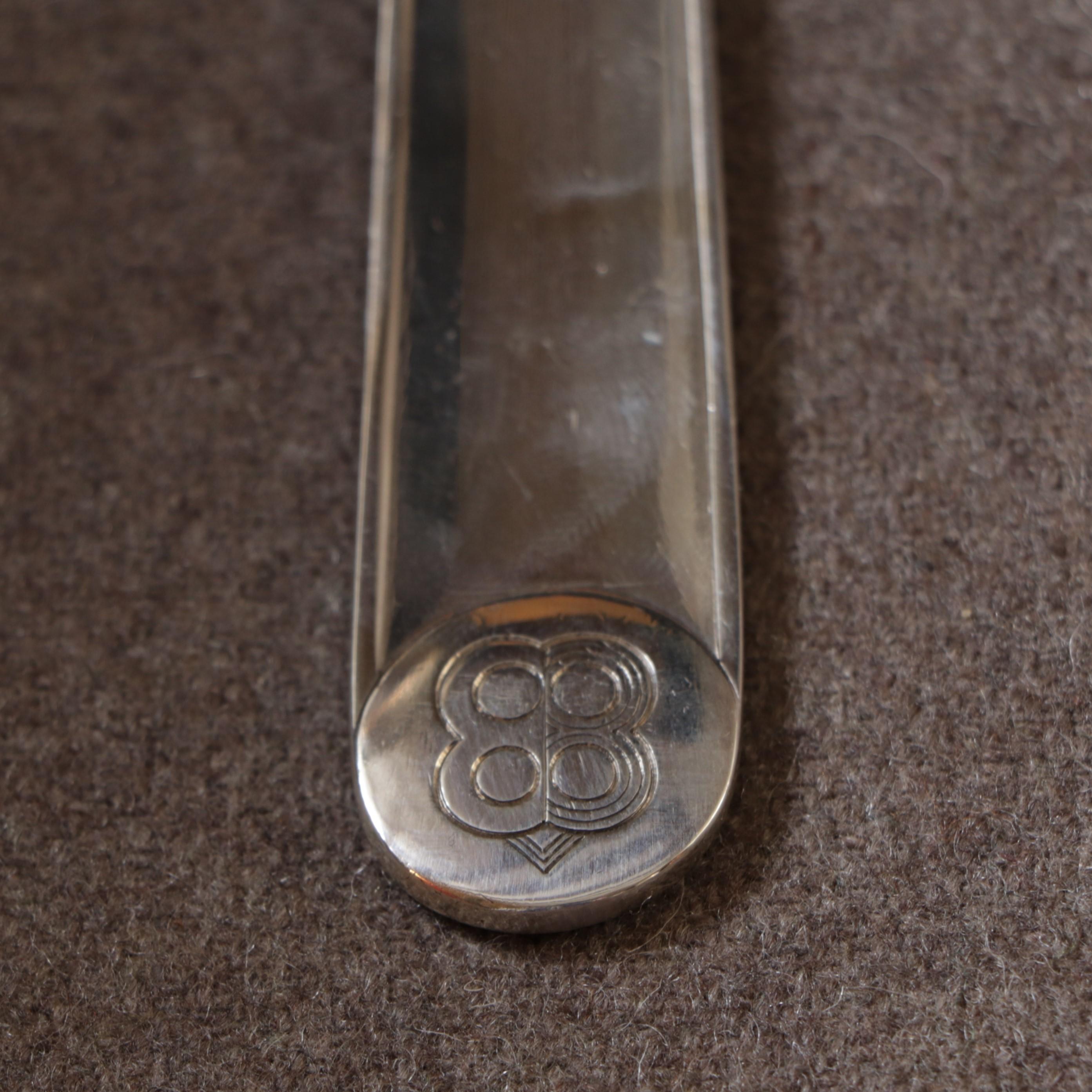 Silver Cutlery, Normandy Model, Jean E. Puiforcat 4