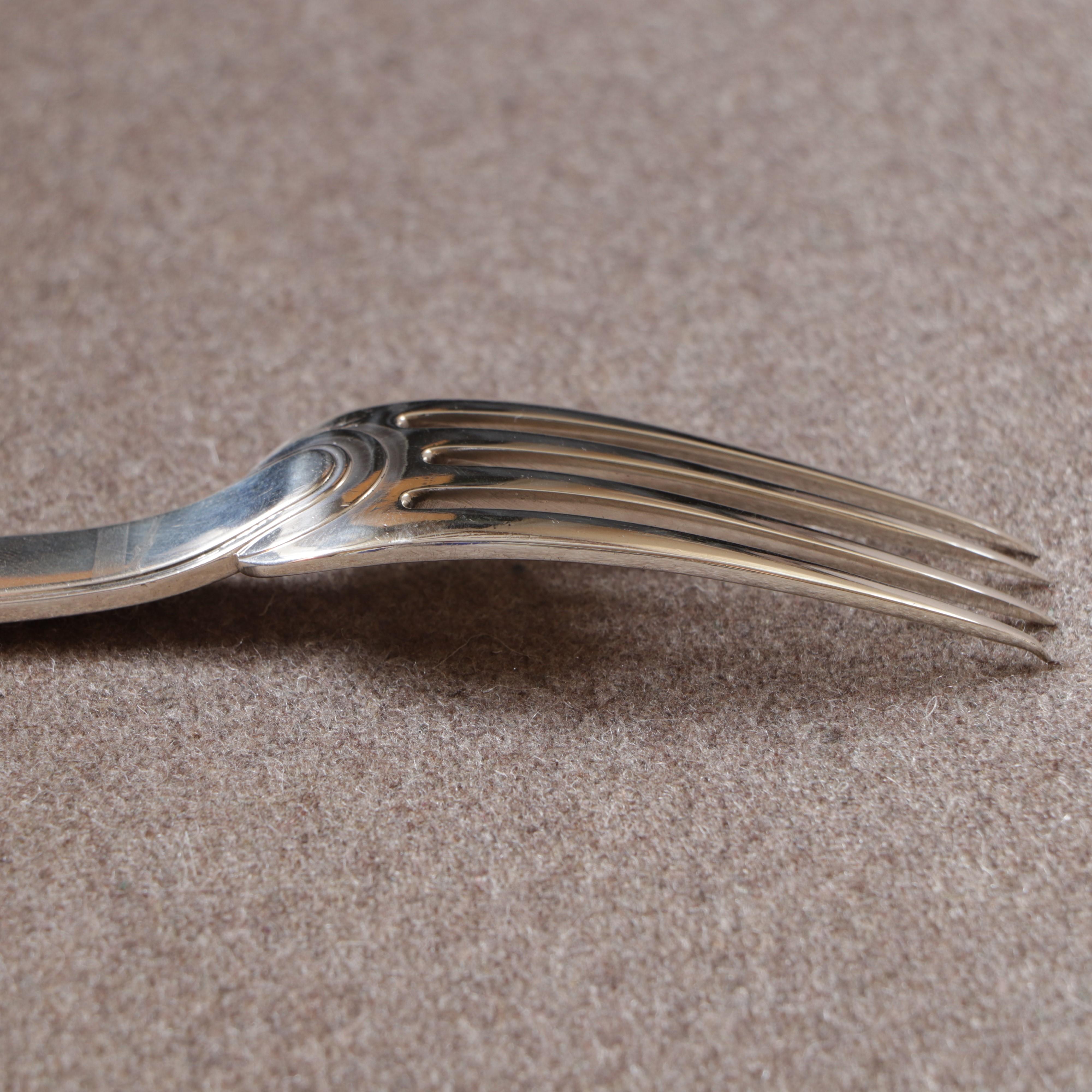 Silver Cutlery, Normandy Model, Jean E. Puiforcat 2
