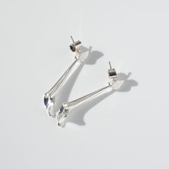 Silver Dangling Earrings by Zoltan Popovits for Lapponia