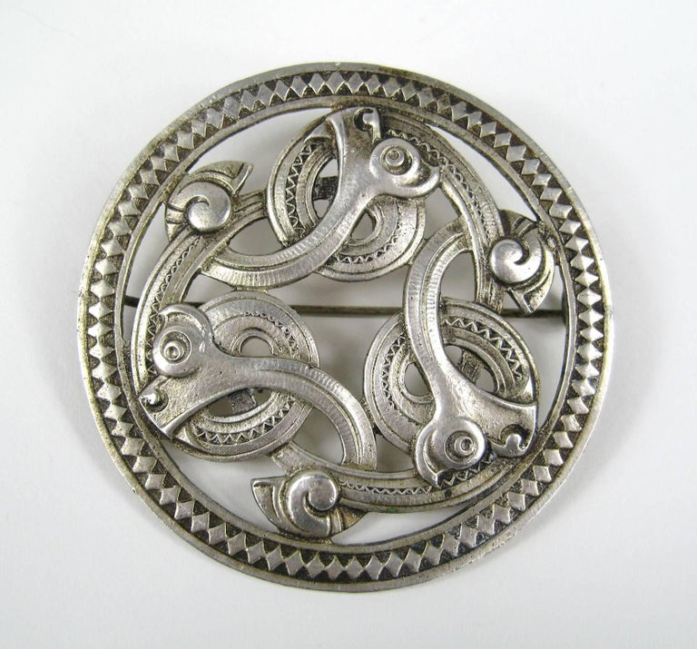 Danish silver brooch deals