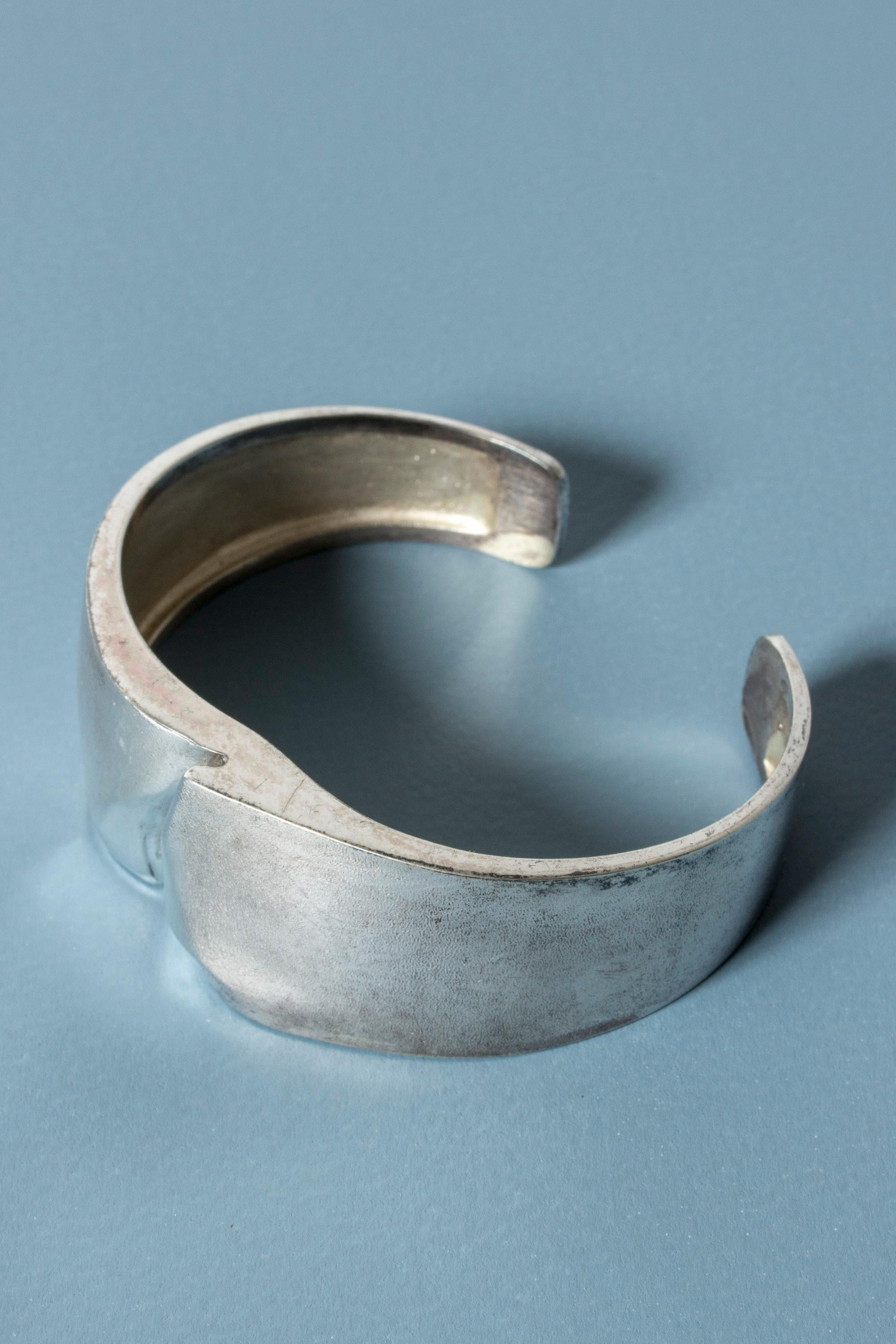 Sehr cooles Silberarmband von Björn Weckström, Modell 
