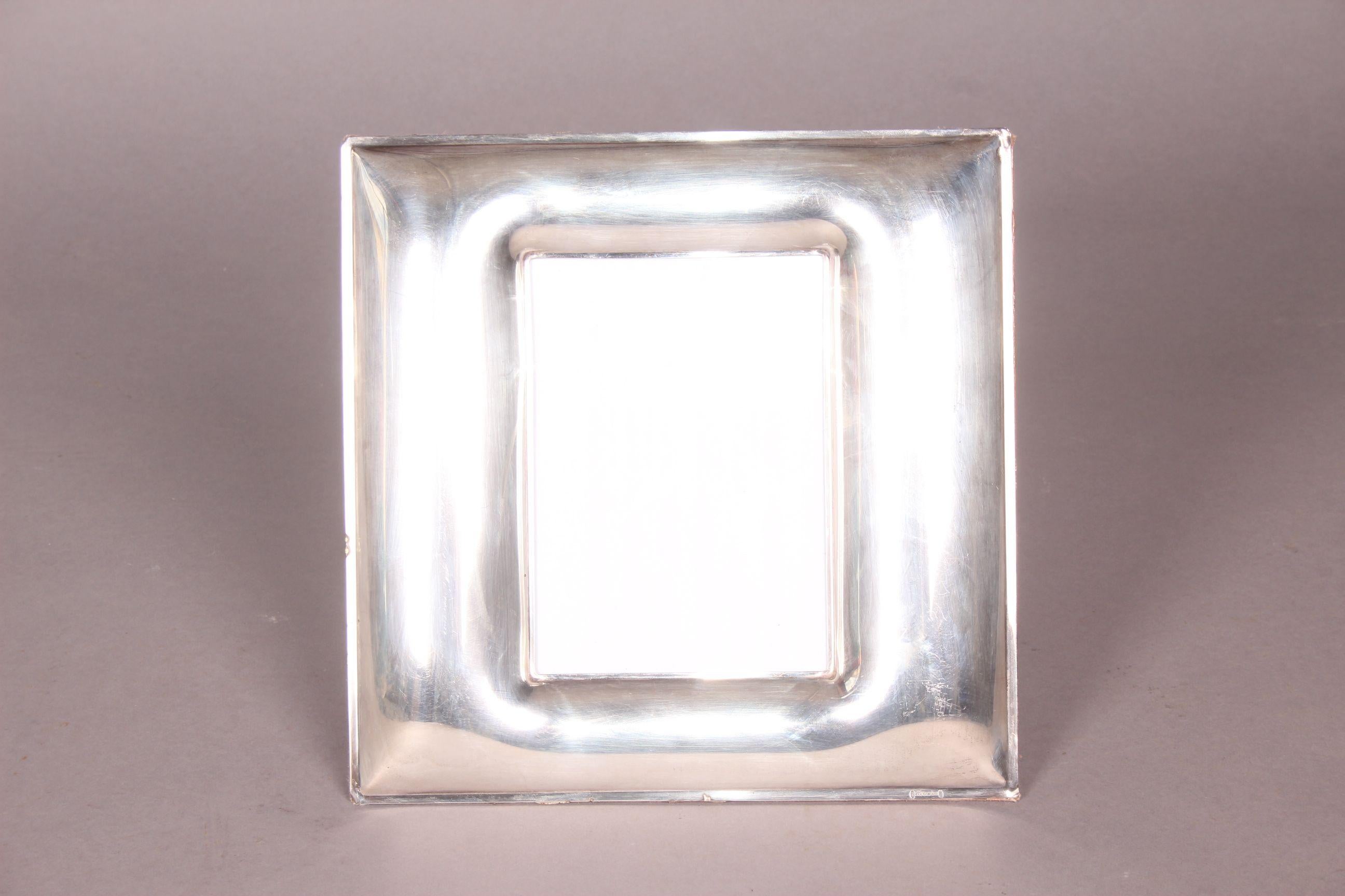 Mid-20th Century Silver De Vecchi Picture Frame