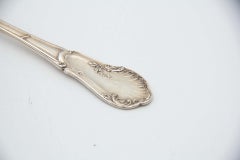 Silver dessert cutlery set