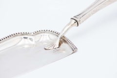 Silver dessert serving spatula