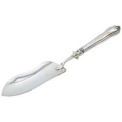 Silver dessert serving spatula