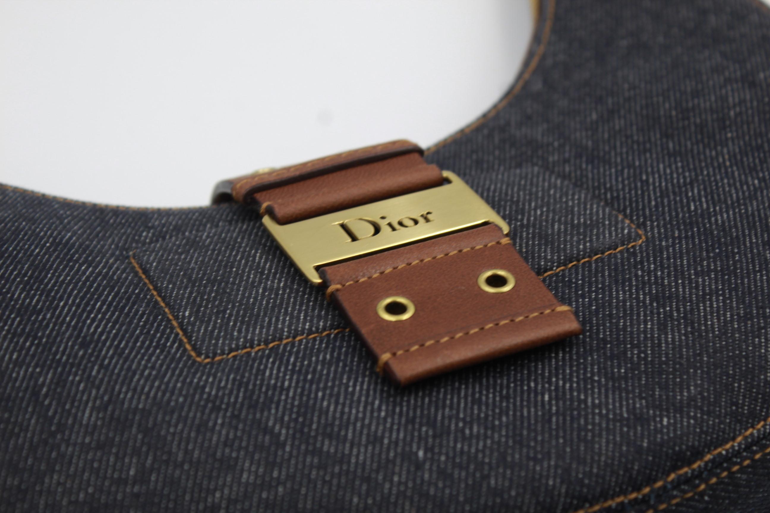 dior half moon pouch